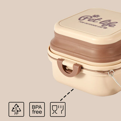 Fold-and-Go Duo Pet Bowl