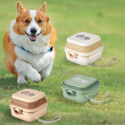 Fold-and-Go Duo Pet Bowl